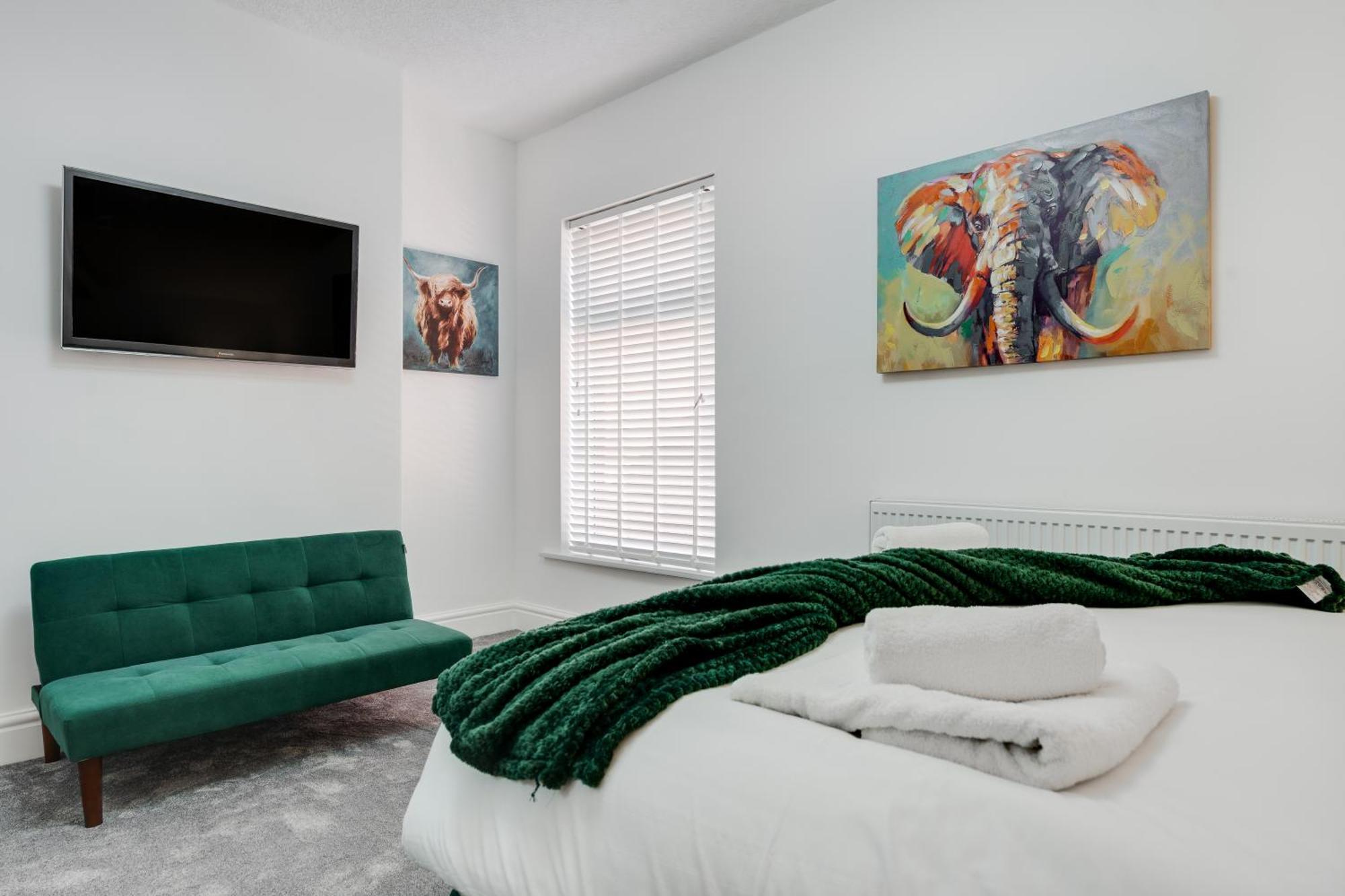 St David'S - Stylish 2 Bed Apartment, Free Parking, Close To Beach Lytham St Annes Exteriör bild